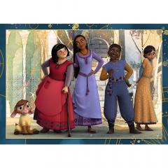 Puzzle 4-in-1 - Disney Wish: Visele devin realitate