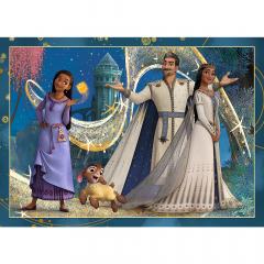 Puzzle 4-in-1 - Disney Wish: Visele devin realitate