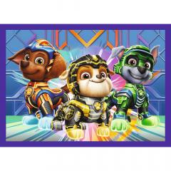 Puzzle 4in1 - Patrula Catelusilor - Mighty Movie
