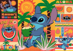 Puzzle 500 piese - Disney: Stitch in vacanta