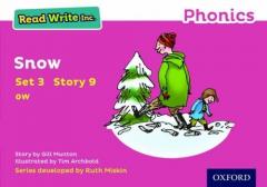Read Write Inc. Phonics: Snow (Pink Set 3 Storybook 9)