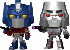 Set 2 figurine - Pop! Transformers: Optimus Prime & Megatron