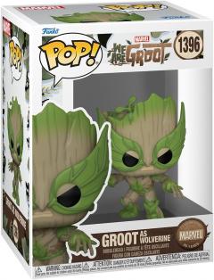 Figurina - Pop! We Are Groot: Groot (as Wolverine)