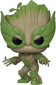 Figurina - Pop! We Are Groot: Groot (as Wolverine)