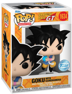 Figurina - Pop! Dragon Ball GT: Goku (with Kamehameha)