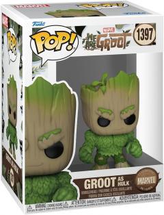 Figurina - Pop! We Are Groot: Groot (as Hulk)