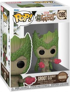 Figurina - Pop! We Are Groot: Groot (as Scarlet Witch)