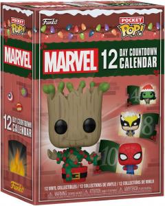 Calendar Advent - Set 12 figurine Marvel