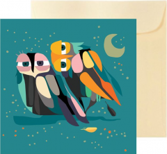 Felicitare - Owl About Love