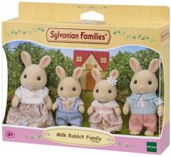 Set 4 figurine - Sylvanian Families - Familia iepurilor