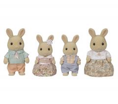 Set 4 figurine - Sylvanian Families - Familia iepurilor