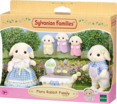 Set 5 figurine - Familia Iepurasilor Flora