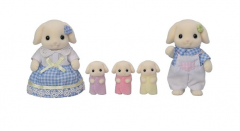 Set 5 figurine - Familia Iepurasilor Flora