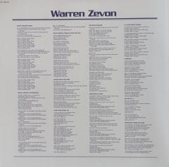 Warren Zevon - Vinyl