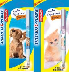 Stilou Scolar Animalute - mai multe modele Reynolds