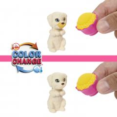Papusa - Barbie Color Change - Petrecere cu doi catelusi