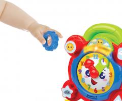 Jucarie - Ceas cu activitati cu lumini si sunete