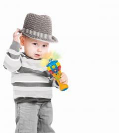 Jucarie - Microfon cu sunet si lumini