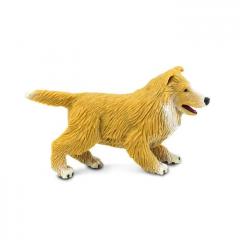 Figurina - Caine pui de Collie