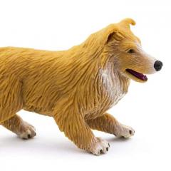 Figurina - Caine pui de Collie