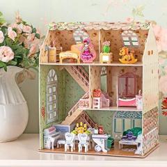 Puzzle 3D - Dreamy Dollhouse - Casa de vis a papusilor - 160 de piese