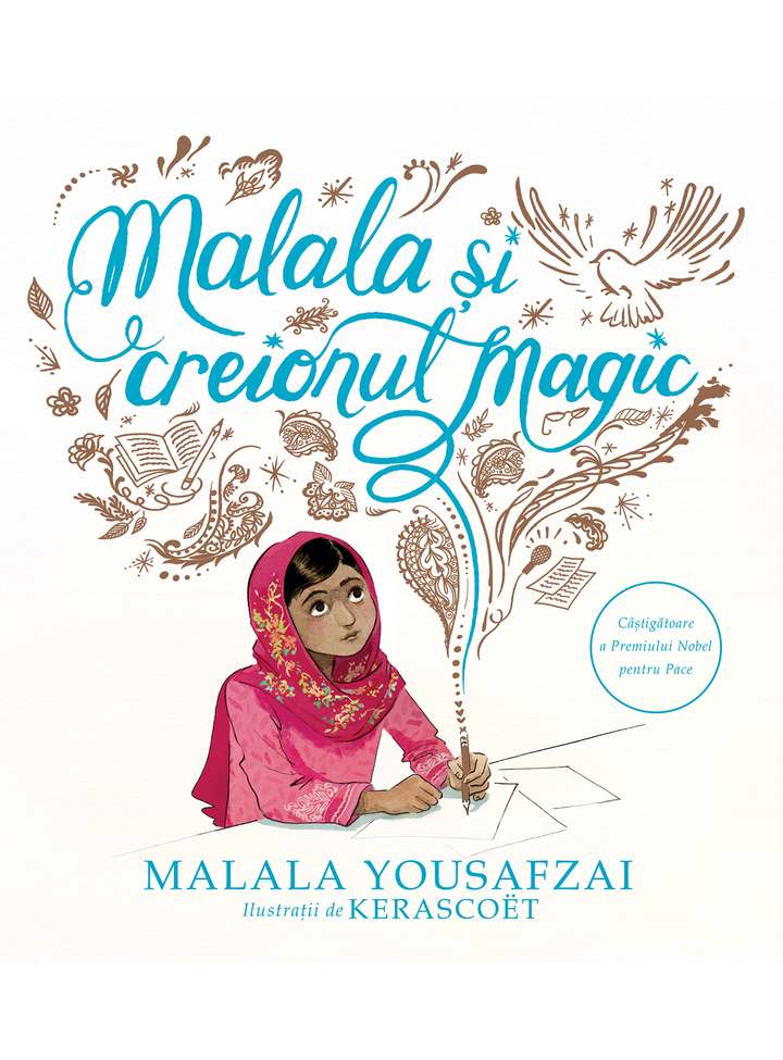 Coperta cărții: Malala si creionul magic - lonnieyoungblood.com