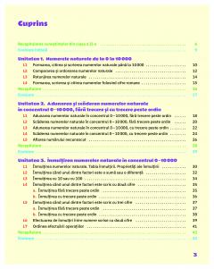 Matematica. Caietul elevului. Clasa a III-a