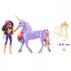Set figurine - Unicorn Academy - Sophia si Wildstar lumina de curcubeu