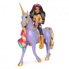 Set figurine - Unicorn Academy - Sophia si Wildstar lumina de curcubeu
