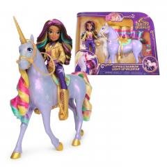 Set figurine - Unicorn Academy - Sophia si Wildstar lumina de curcubeu