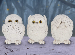 Figurina - Three Wise Owls, mai multe modele