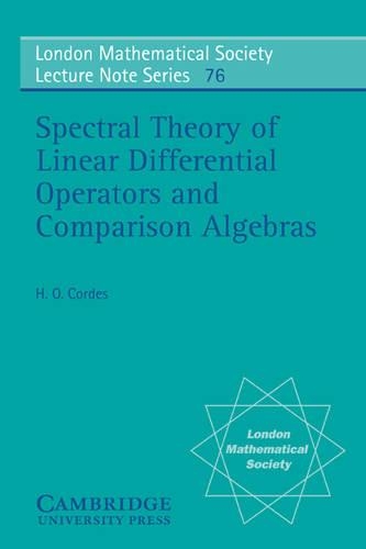 Spectral Theory Of Linear Differential Operators And Comparison ...