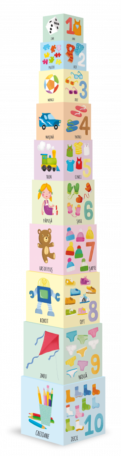 Set educativ - Ne jucam si invatam - forme, fructe, obiecte, numere, animale