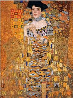 Puzzle 1000 piese - Gustave Klimt - Portrait of Adele