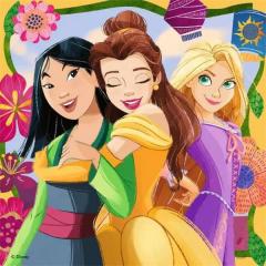 Puzzle 3x49 piese - Disney - Princess