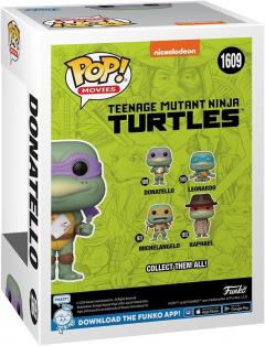 Figurina - Pop! Movies - Teenage Mutant Ninja Turtles: Donatello With Napkin Pizza