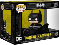 Figurina - Pop! Rides - DC Batman: Batman in Batmobile