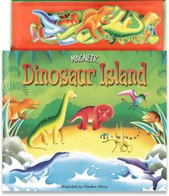 Coperta cărții Magnetic Dinosaur Island