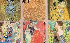 Suport pentru pahar - Klimt - mai multe modele