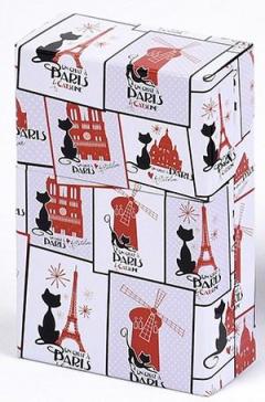Tabachera din metal Cat Rouge Patchwork Cartexpo