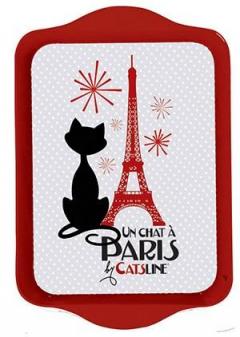 Tava Cat Rouge Tour Eiffel