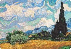 Suport pentru masa - Van Gogh ''Champs Avec Cypres''