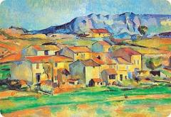 Suport pentru masa - Paul Cezanne ''Sainte Victoire''