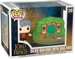 Figurina - Pop! The Lord of the Rings: Bilbo Baggins with Bag-End