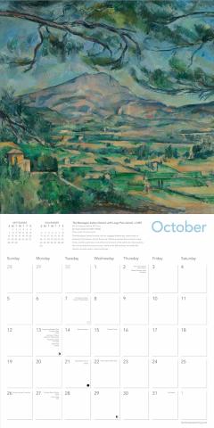 Impressionism Wall Calendar 2025