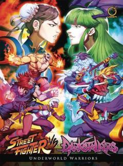 Coperta cărții Street Fighter VS Darkstalkers: Underworld Warriors