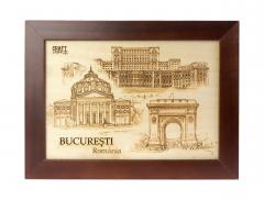 Tablou gravat Bucuresti