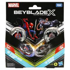 Jucarie - Beyblade X Marvel - Spider Man 3-60F & Venom 3-80N