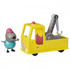 Jucarie Peppa Pig - Camionul de remorcare a lui Granddad Dog