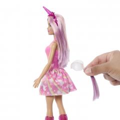 Papusa -  Barbie - Cu accesorii magice de unicorn